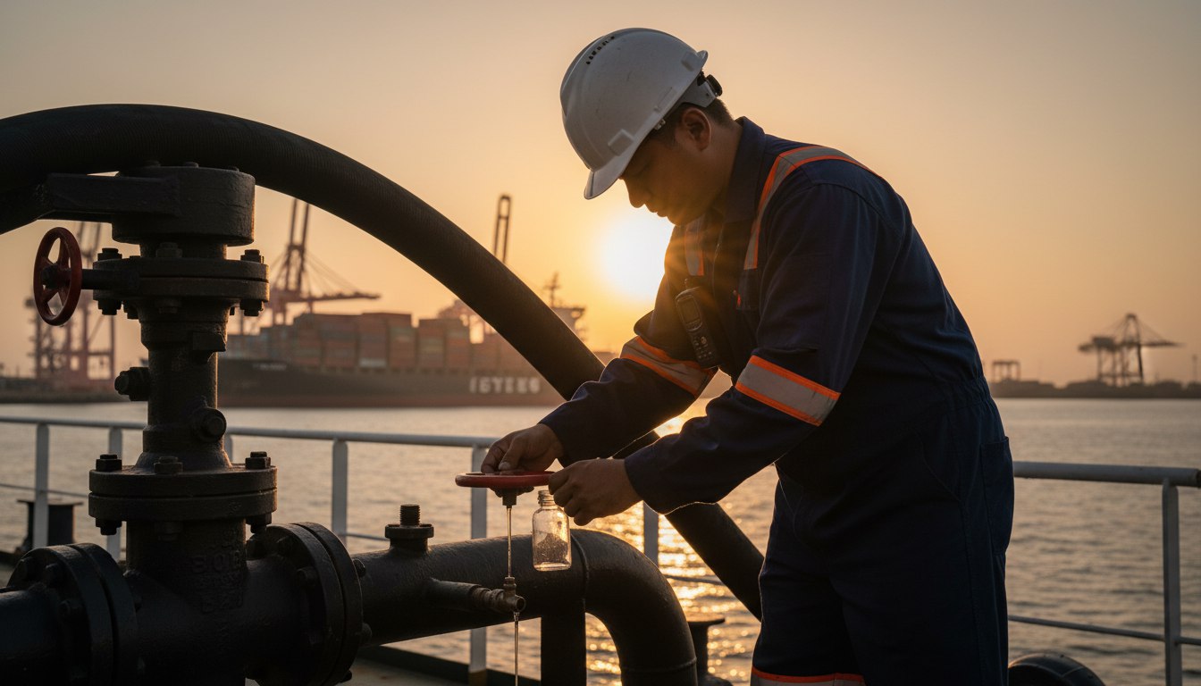 Cargo inspection at terminal